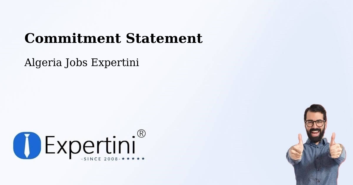 Corporate Commitment – Frenda - Algeria Jobs Expertini