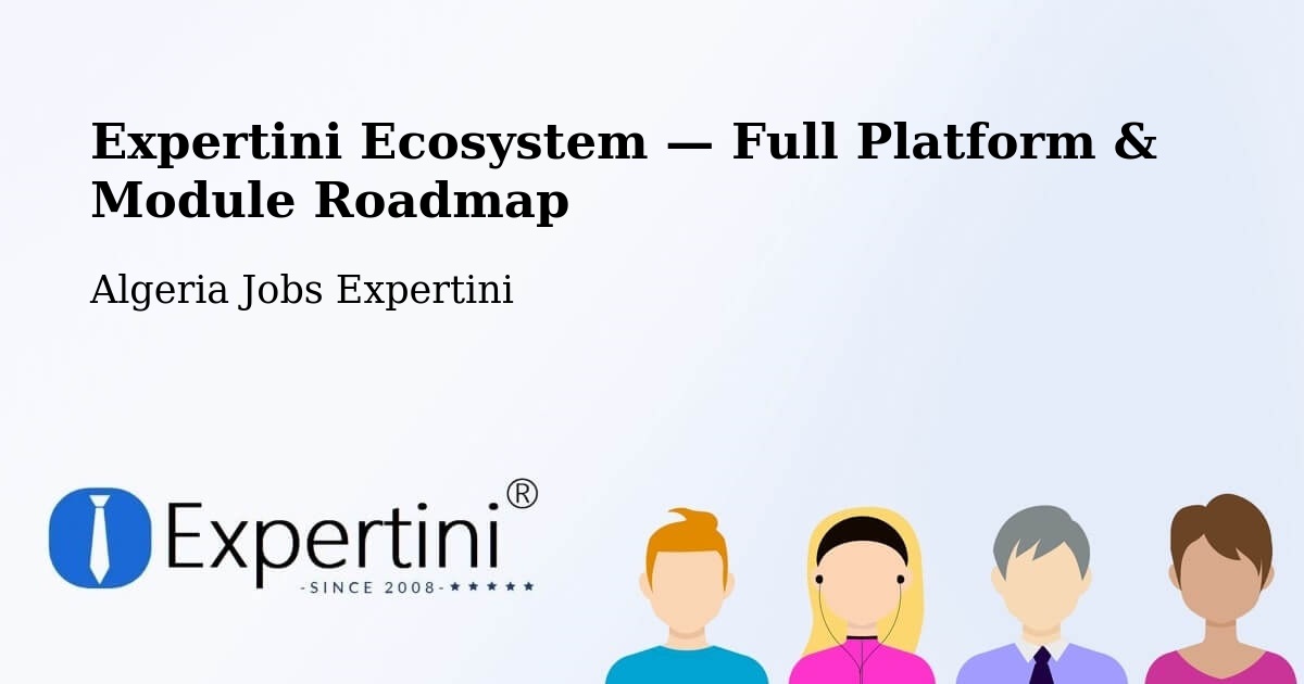 Expertini Ecosystem — Full Platform & Module Roadmap – Frenda