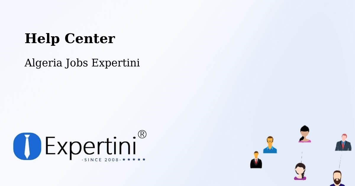 Help Center – Frenda - Algeria Jobs Expertini
